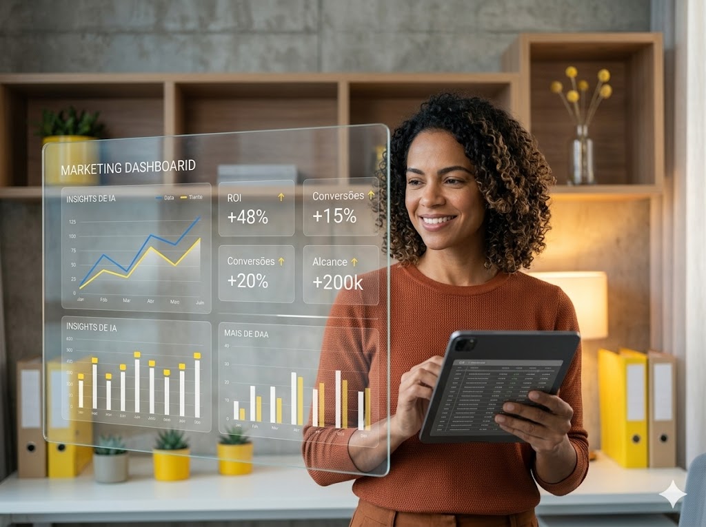 Painel de inteligência de dados da Connect-IN